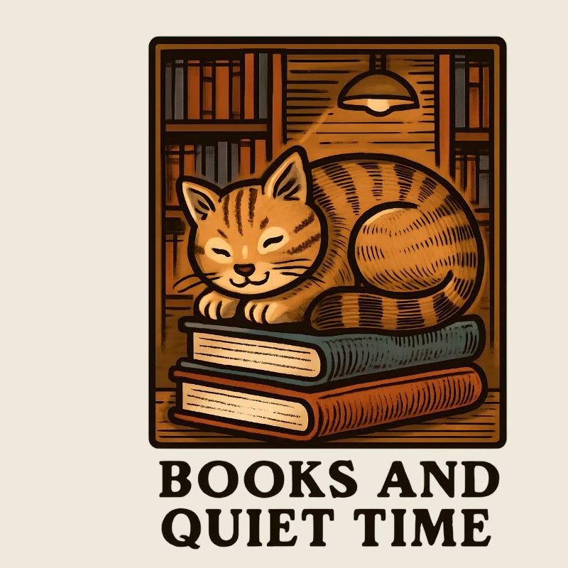Cat's Rest: Reading Time on Books