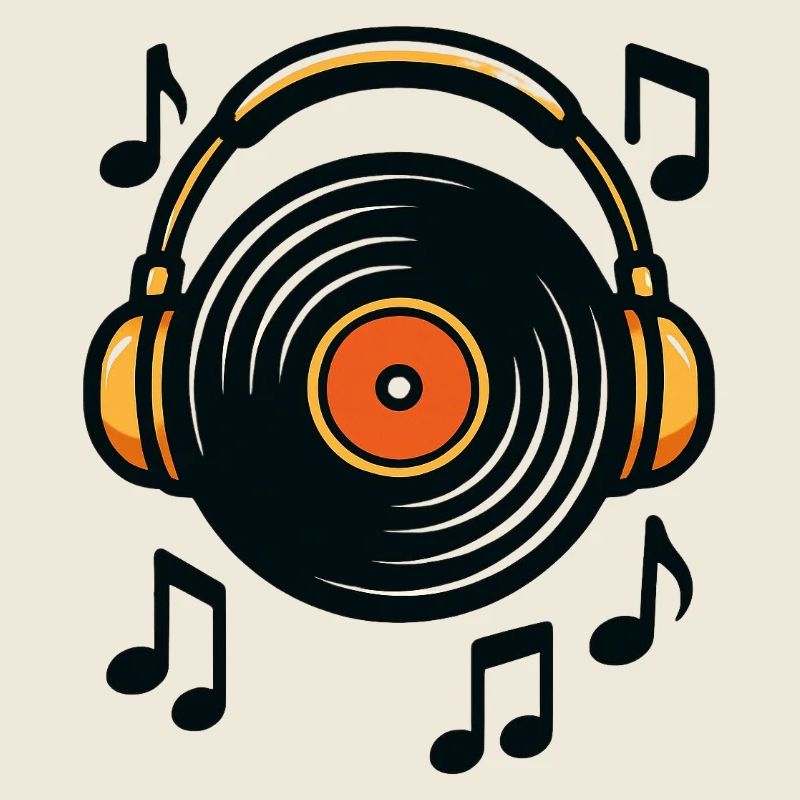 Vinyle et sillon pour casque