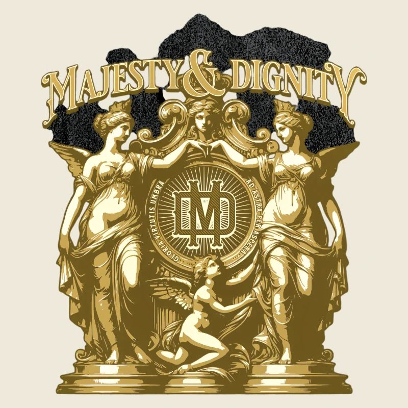 Blason d’or de la Majesté & la Dignité