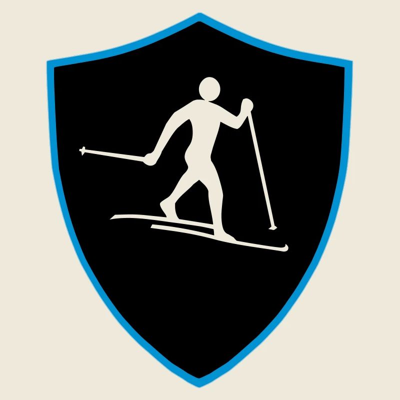 Langlauf Schild