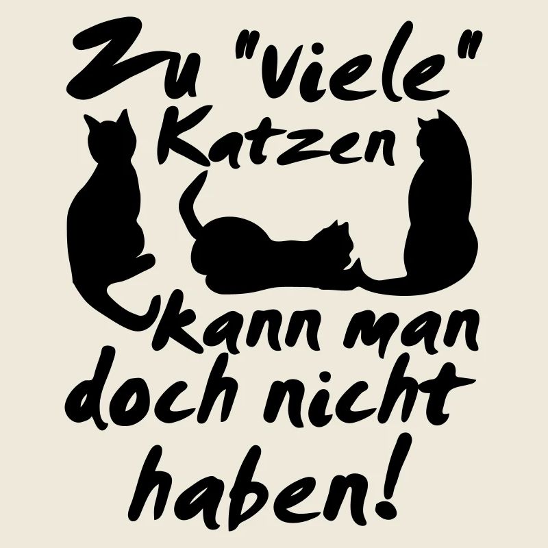 Katzen Spruch Katze Tier Haustier Geschenk lustig