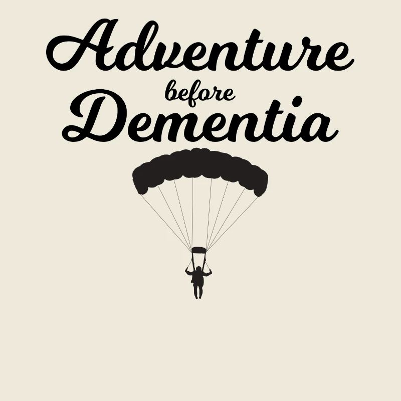 Aventure de parachutisme avant la démence