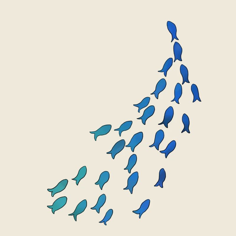 Fischschwarm
