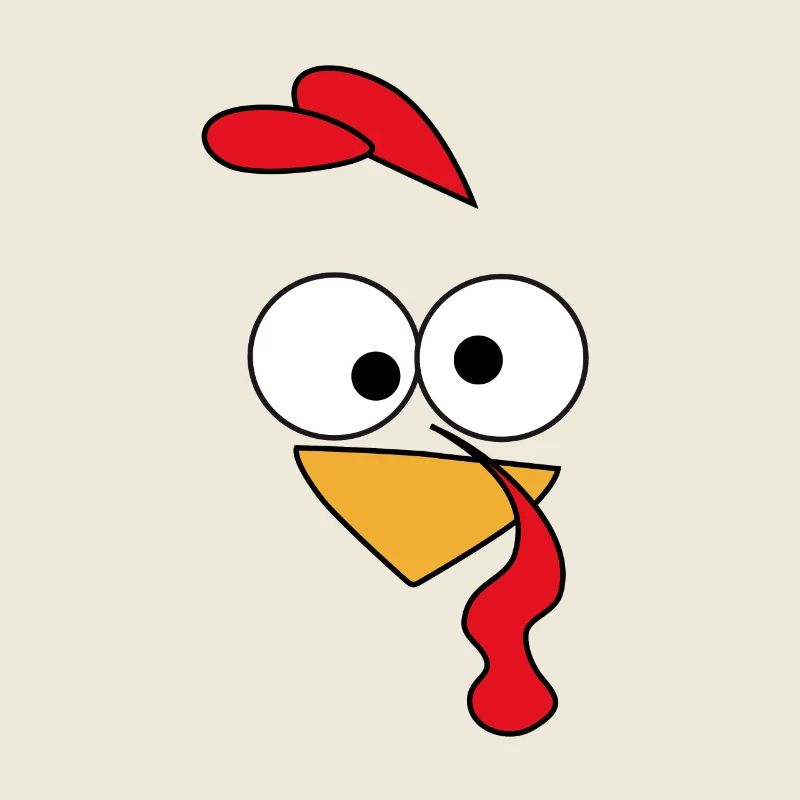 face comic game chicken bird funny humor fun cool