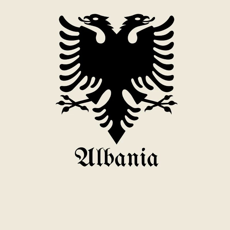 Albanischer Adler „Albanian Pride"