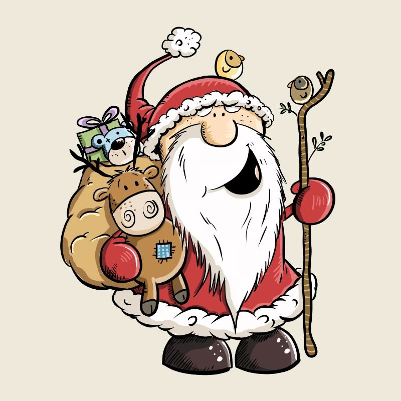 Drôle de Père Noël I Cadeau De Nikolaus