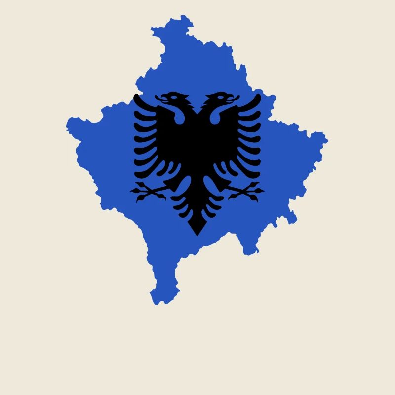 Kosovo Flagge "Albanian Eagle"
