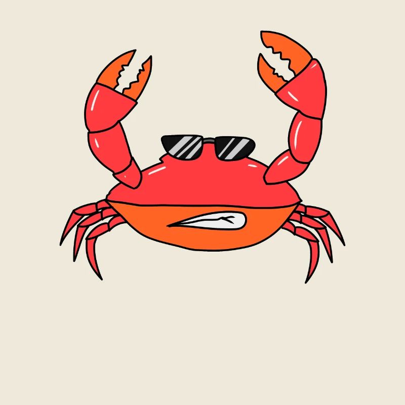 Crabes mignons Crabes Crustacés