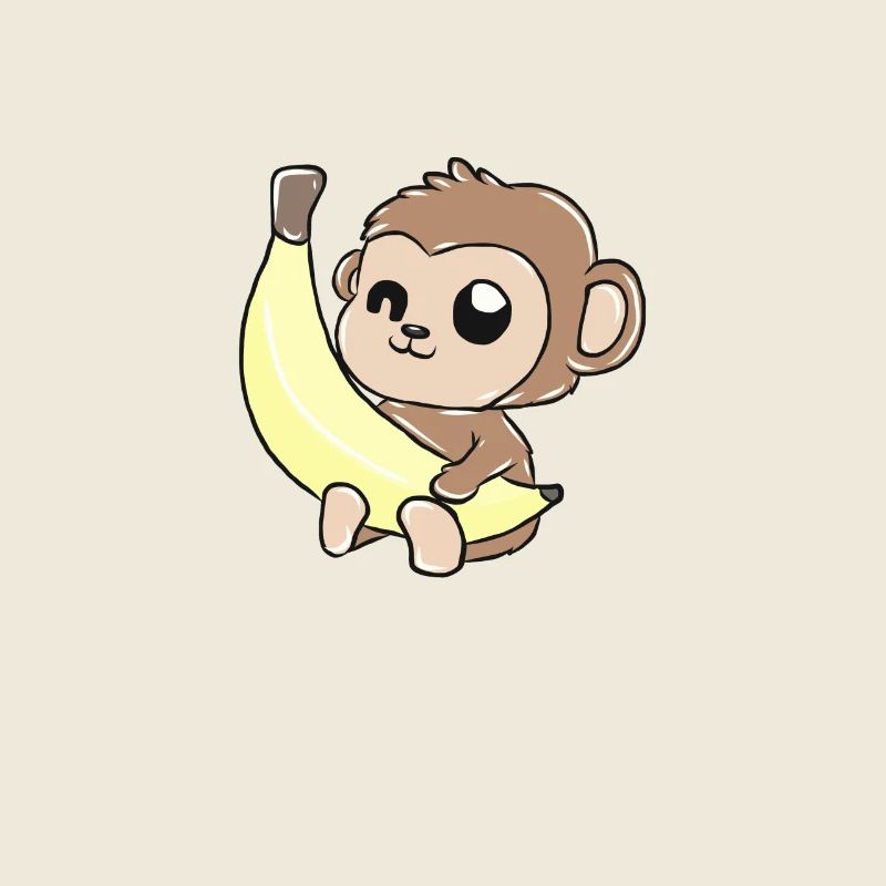 Cadeau singe banane