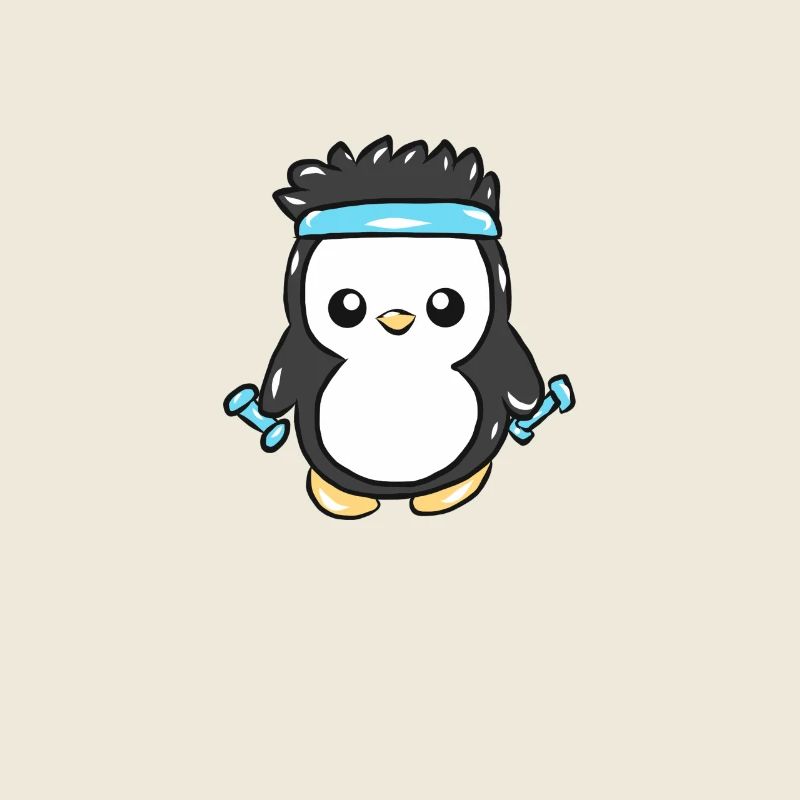 Pingouin de remise en forme