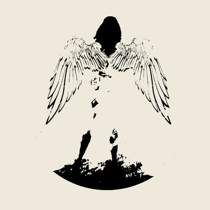 Angel with wings