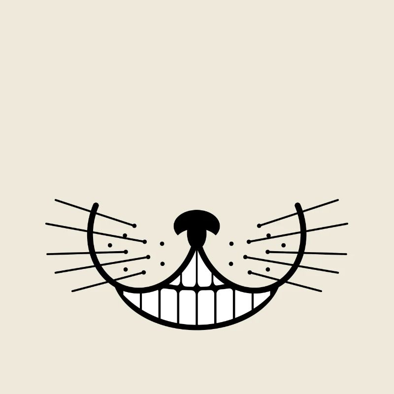 Masque de chat cheshire kitty meow