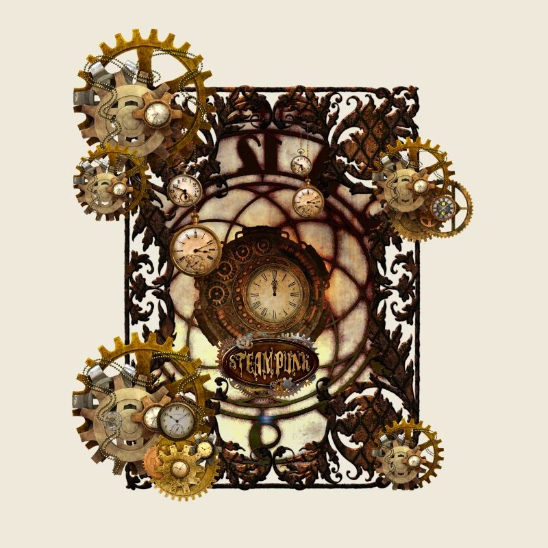 Atemberaubendes Steampunk-Design