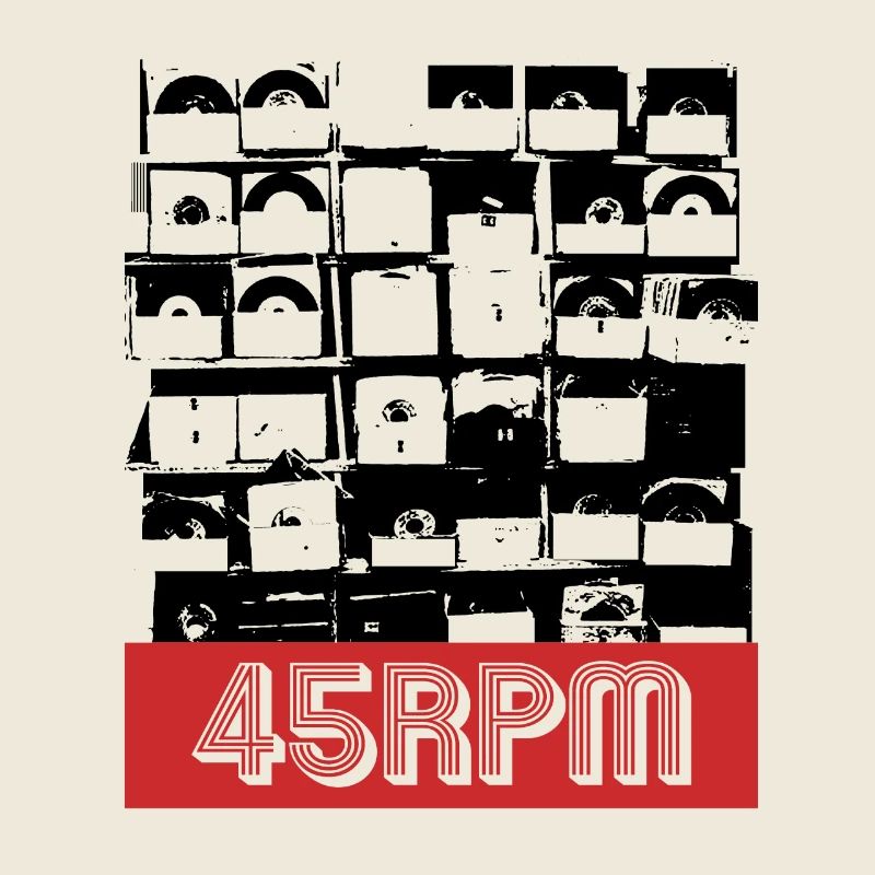 Vinyl 45RPM Record Stack Vinyl Lovers