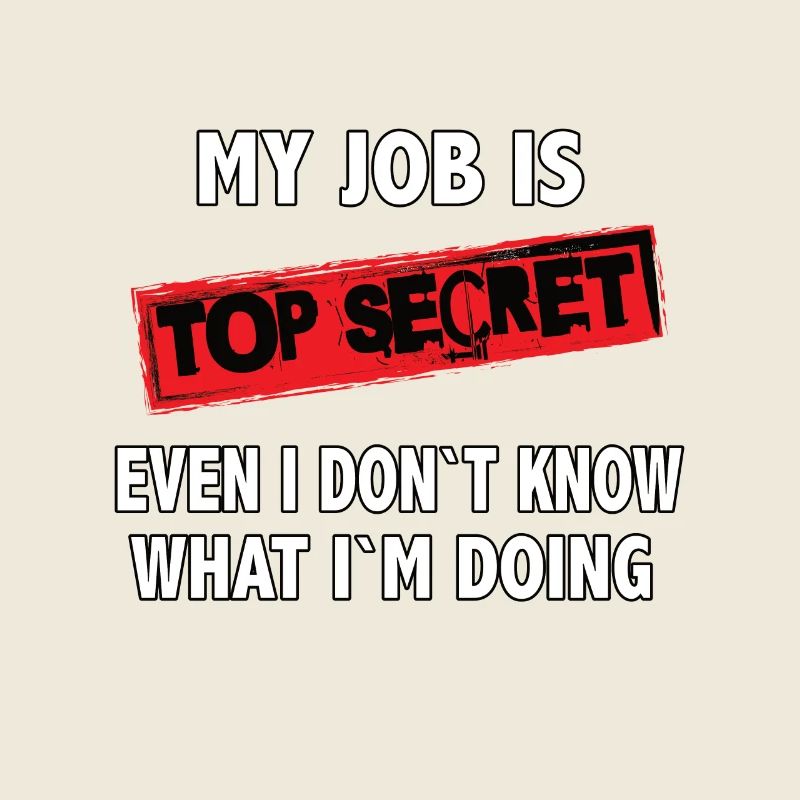Humorous mystery design for work