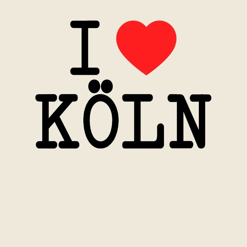 J'adore Cologne I Love Cologne Fan de carnaval de Cologne