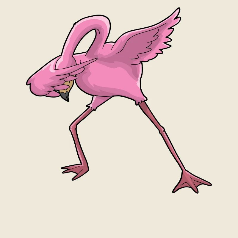 Flamingo Dabbing
