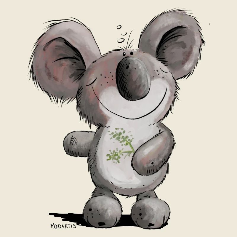 Droll Koala Bear