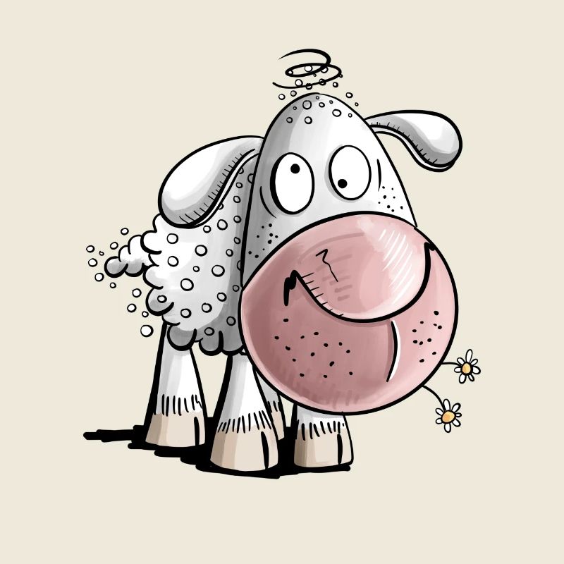 Crazy Sheep I Drôle de mouton