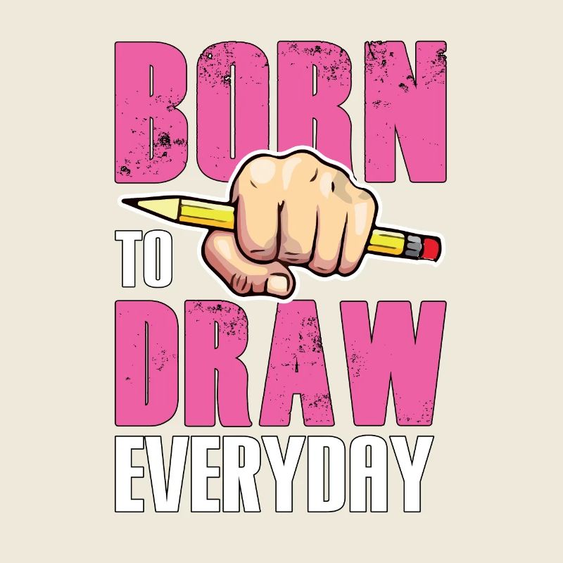Né pour dessiner