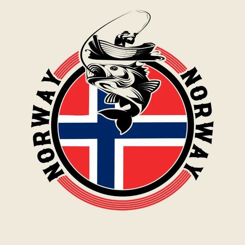 Norwegen Angeln Angler Fischen