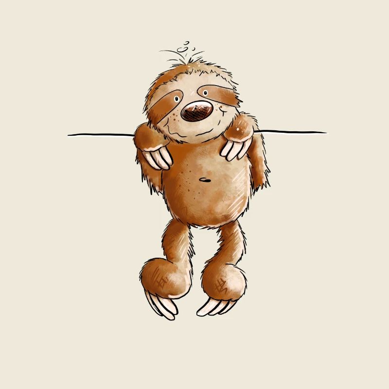 Sloth hangs out I Chilling animals I Lazy