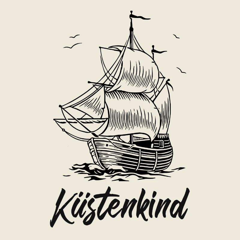 Segelschiff - Küstenkind