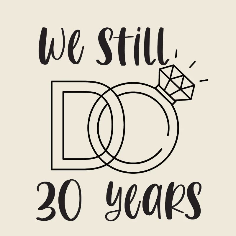 30. Hochzeitstag Perlenhochzeit Hochzeit Geschenk