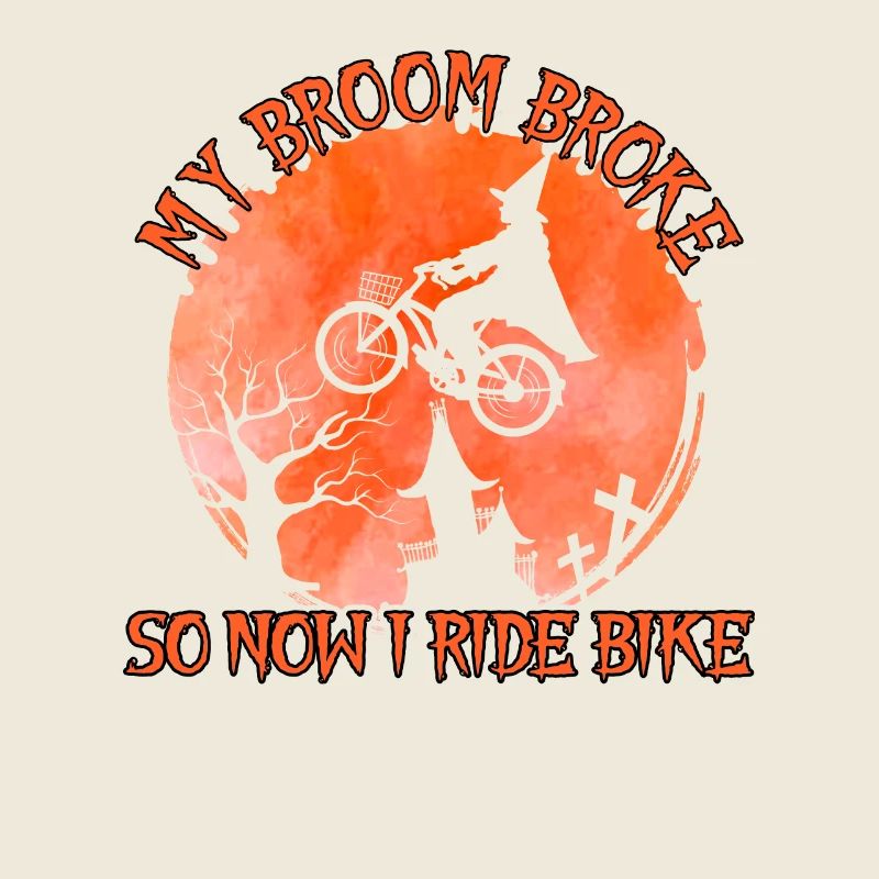 My Broom Is Broken, Now I Ride Bike