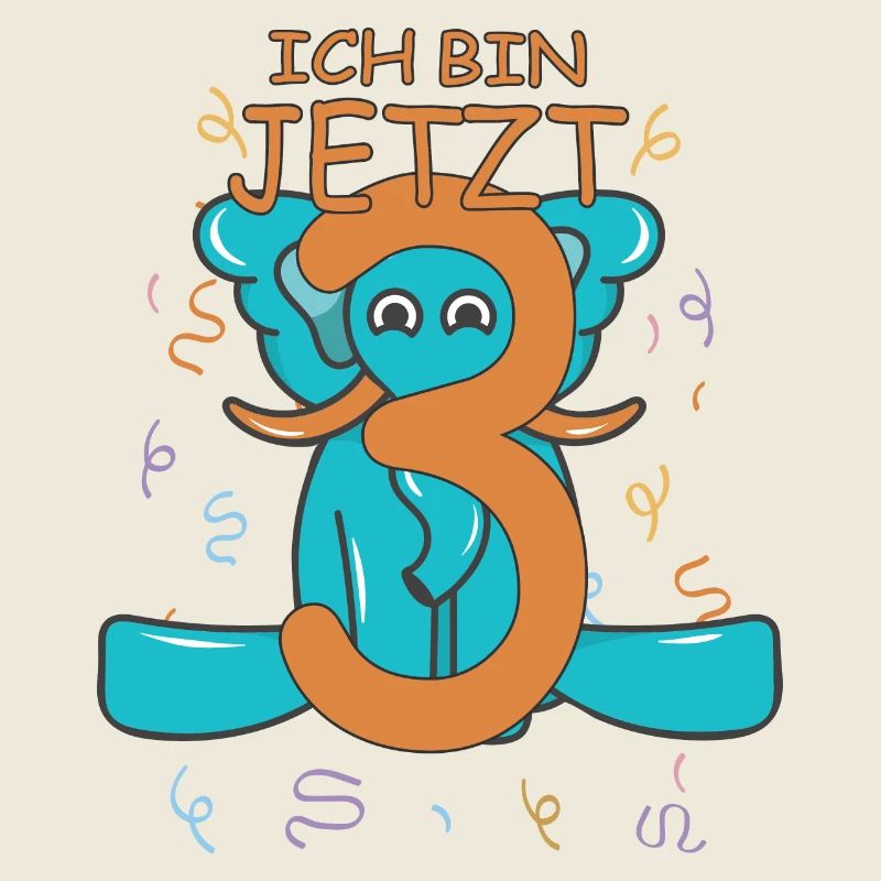 Drei Jahre alt