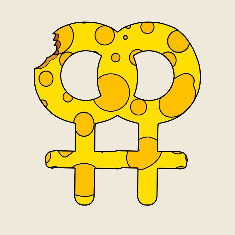 Symbole de Vénus double