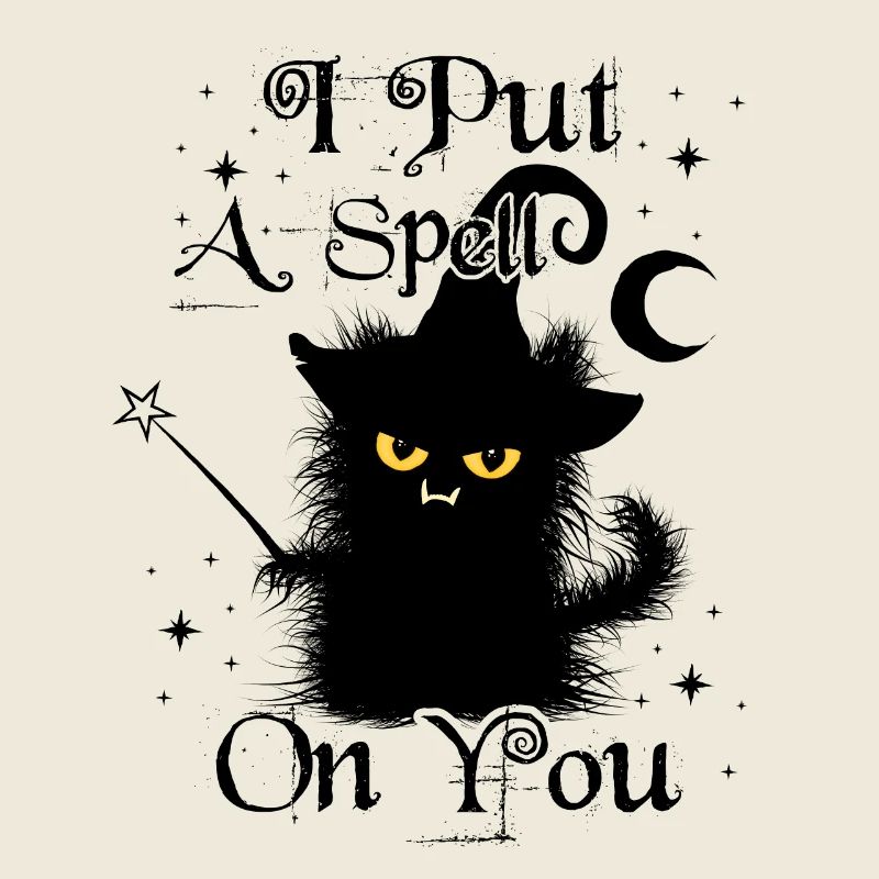 Je mets un sort sur toi Wuschelige Cat Wand