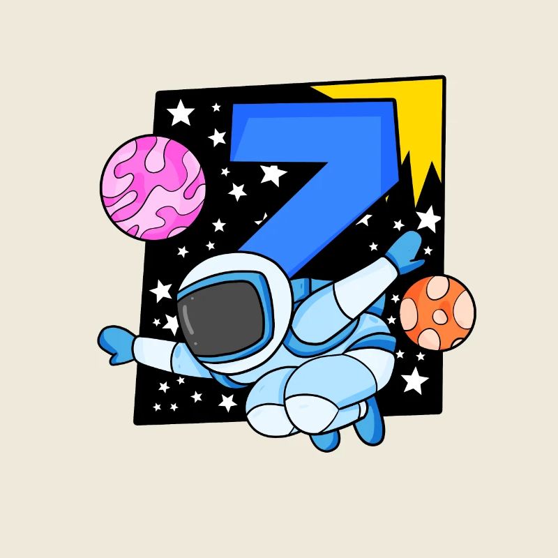 7 anniversaire garçon - 7 ans - J’ai 7 ans