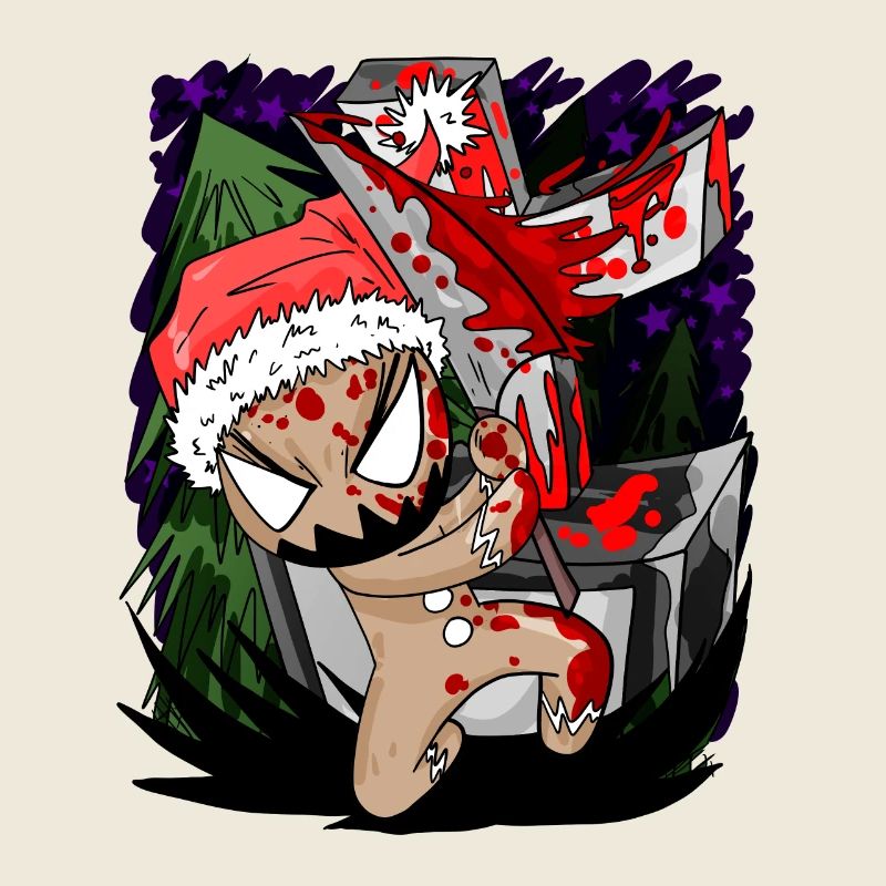 creepy gingerbread