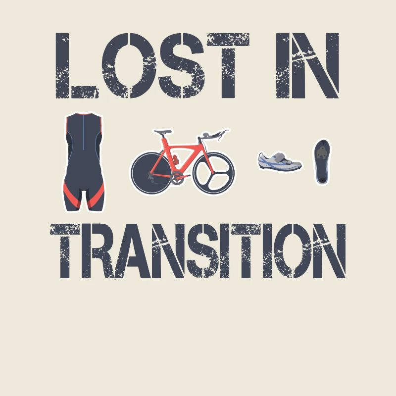 Triathlon triathlète perdu en transition