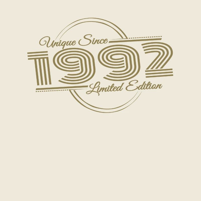Einzigartig seit 1992 Retro Sprüche