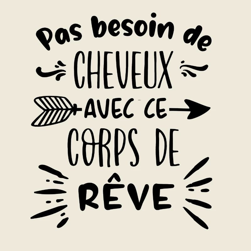 Pas besoin de cheveux avec ce corps de rêve