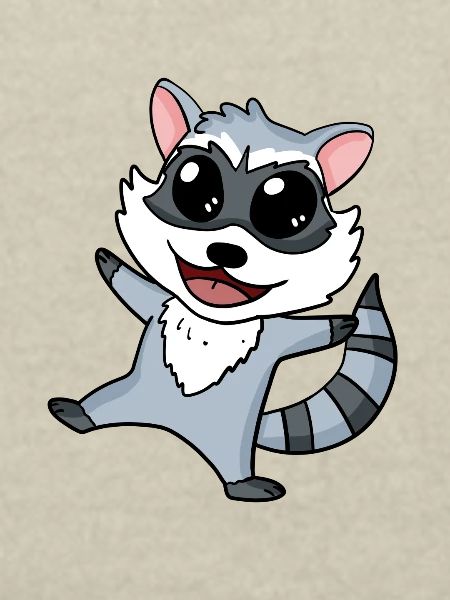 Waschbär