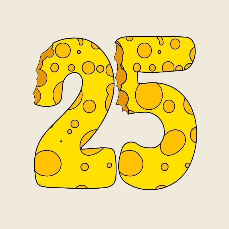 25 ans - Cadeau de 25e anniversaire - 1925