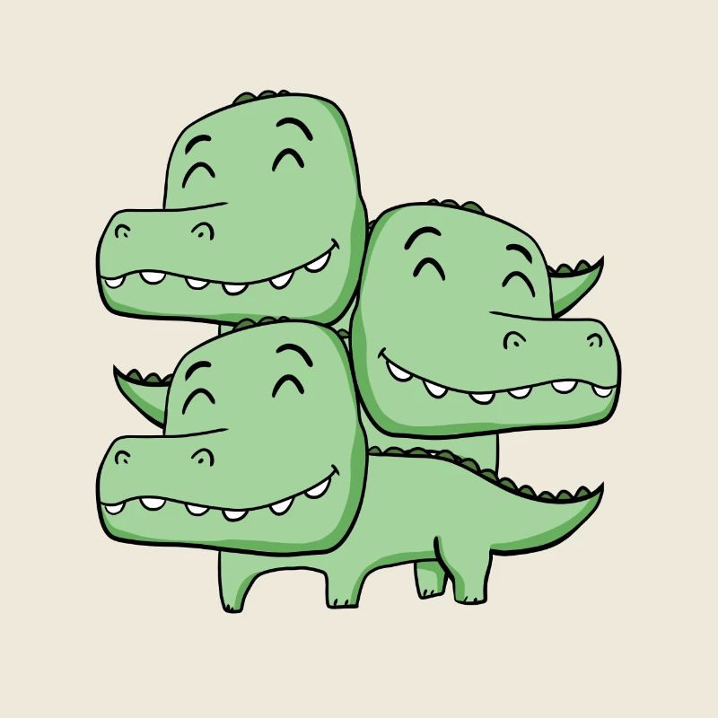 Crocodiles mignons - Crocodile