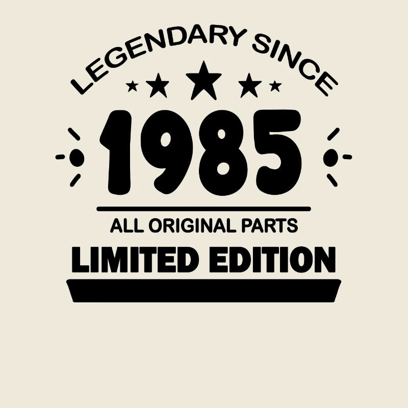 Année de construction 1985 - né en 1985