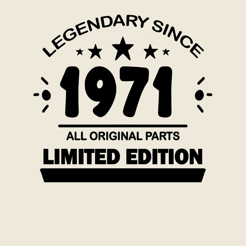 Année de construction 1971 - né en 1971