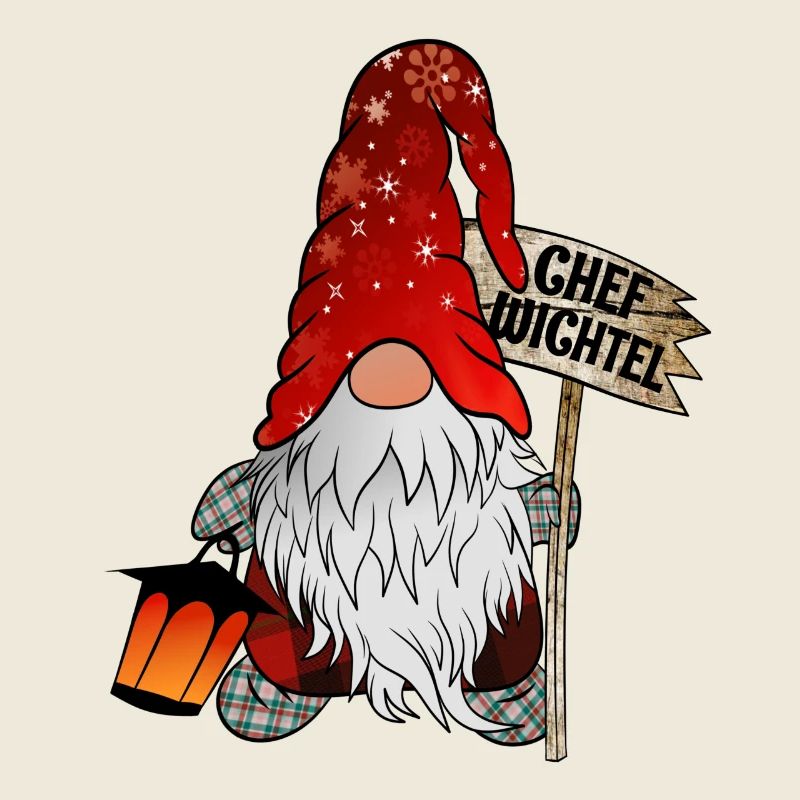 Chef Wichtel Weihnachts Gnom