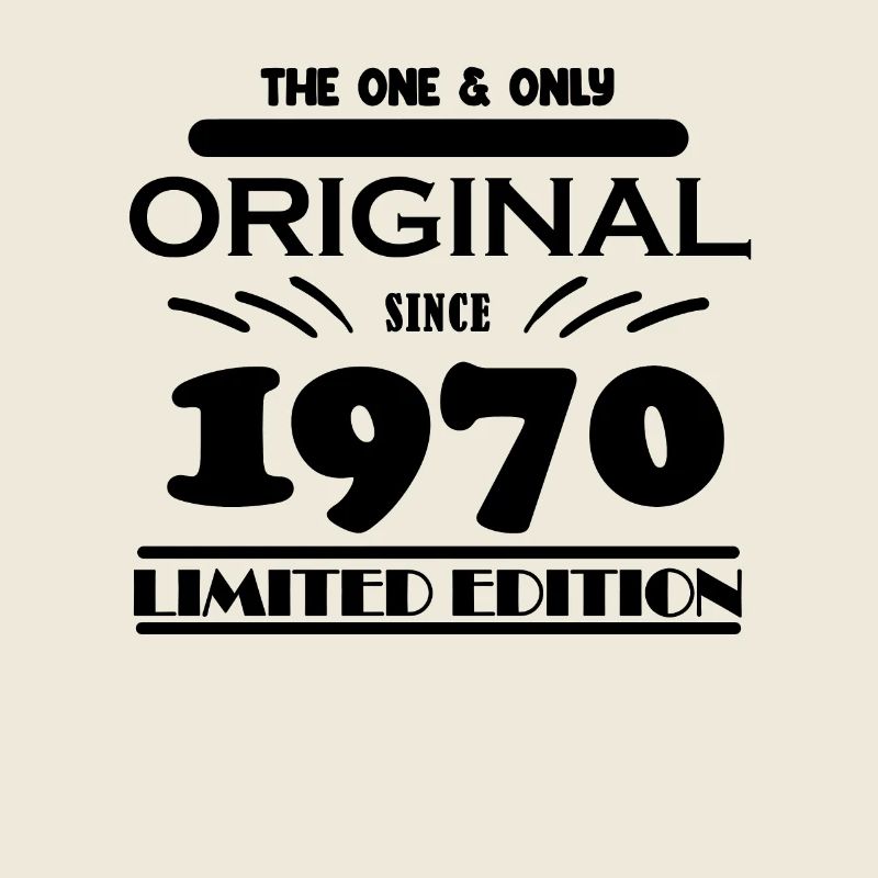 1970 - Année de construction 1970 - Naissance 1970