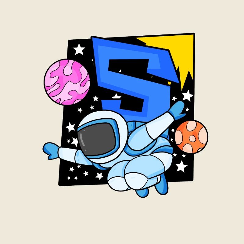 5e anniversaire 5 ans jeune astronaute de l’espace