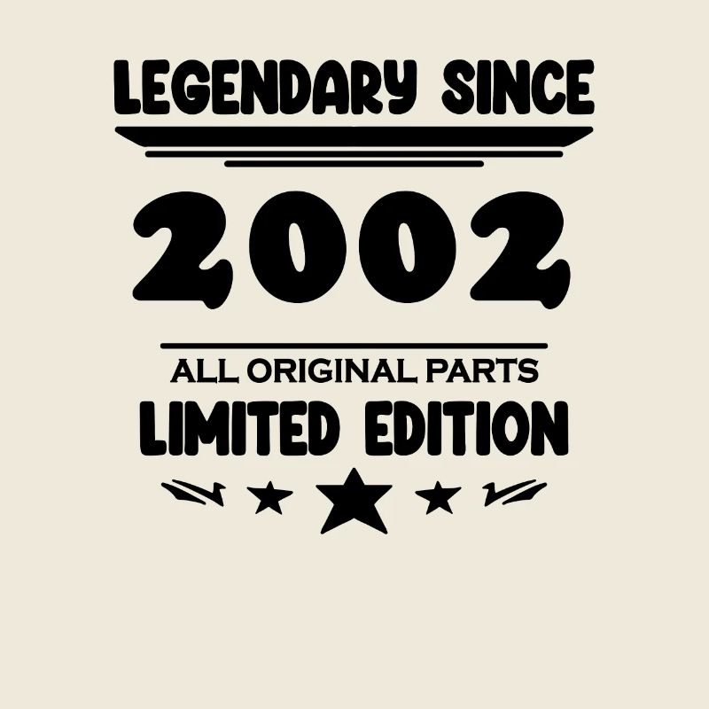 2002 - Né 2002 - Année de construction 2002