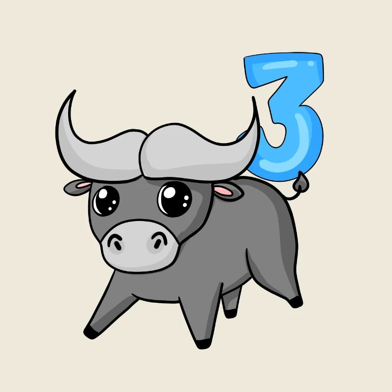 3 Jahre alt - 3. Geburtstag Geschenk