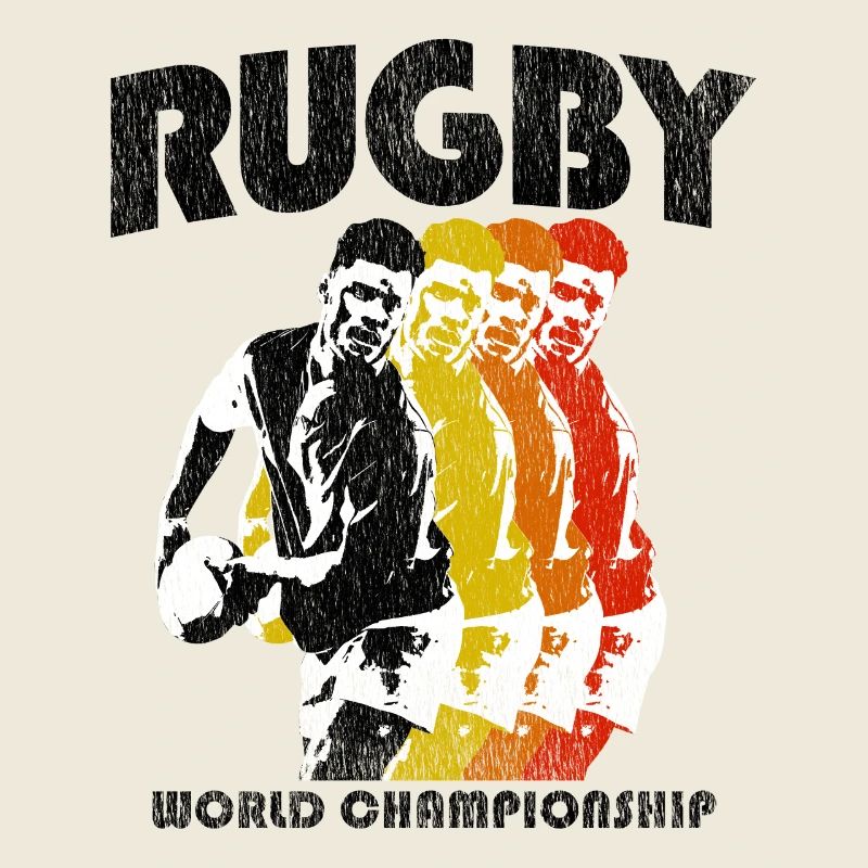 Conception des couleurs du Championnat du Monde de Rugby