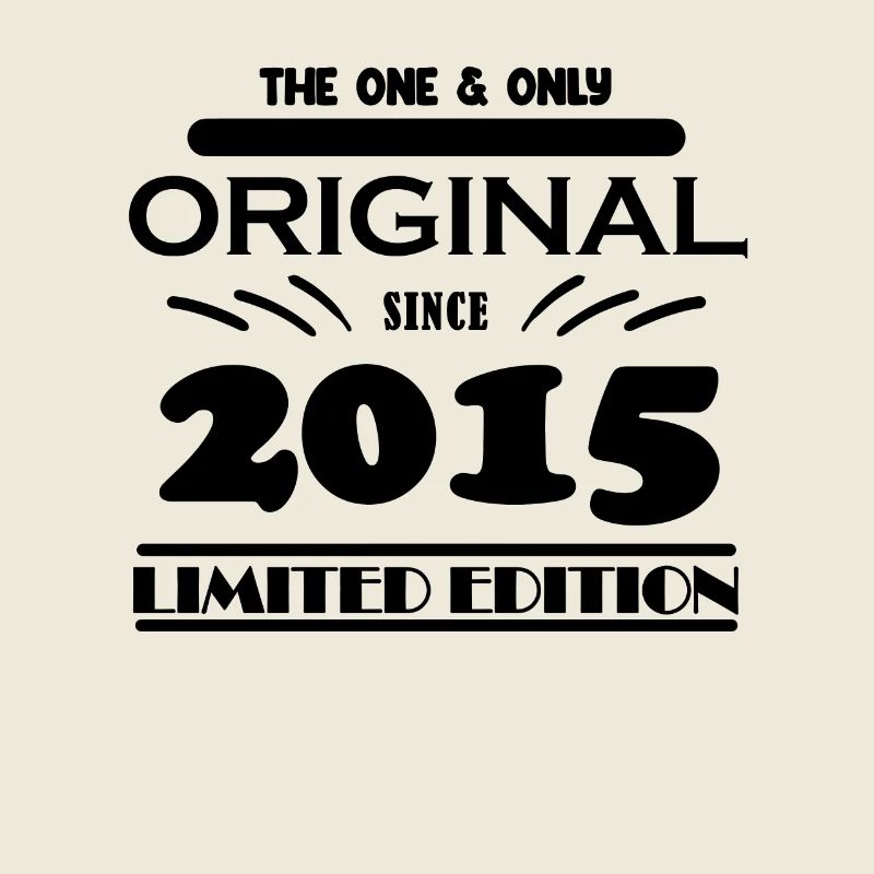 2015 - Année de construction 2015 - Millésime 2015