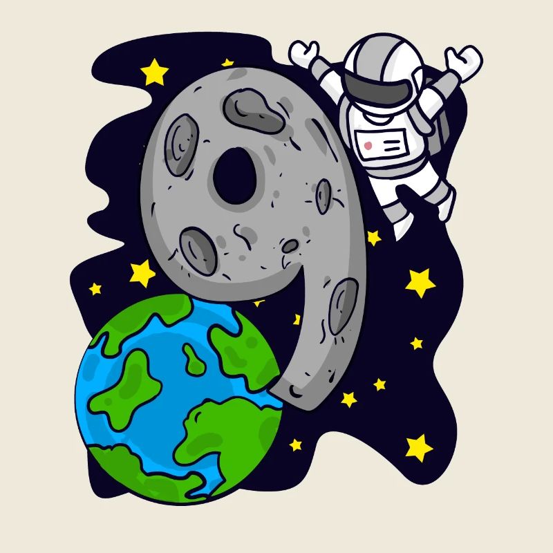 9e anniversaire - 9 ans Jeune astronaute